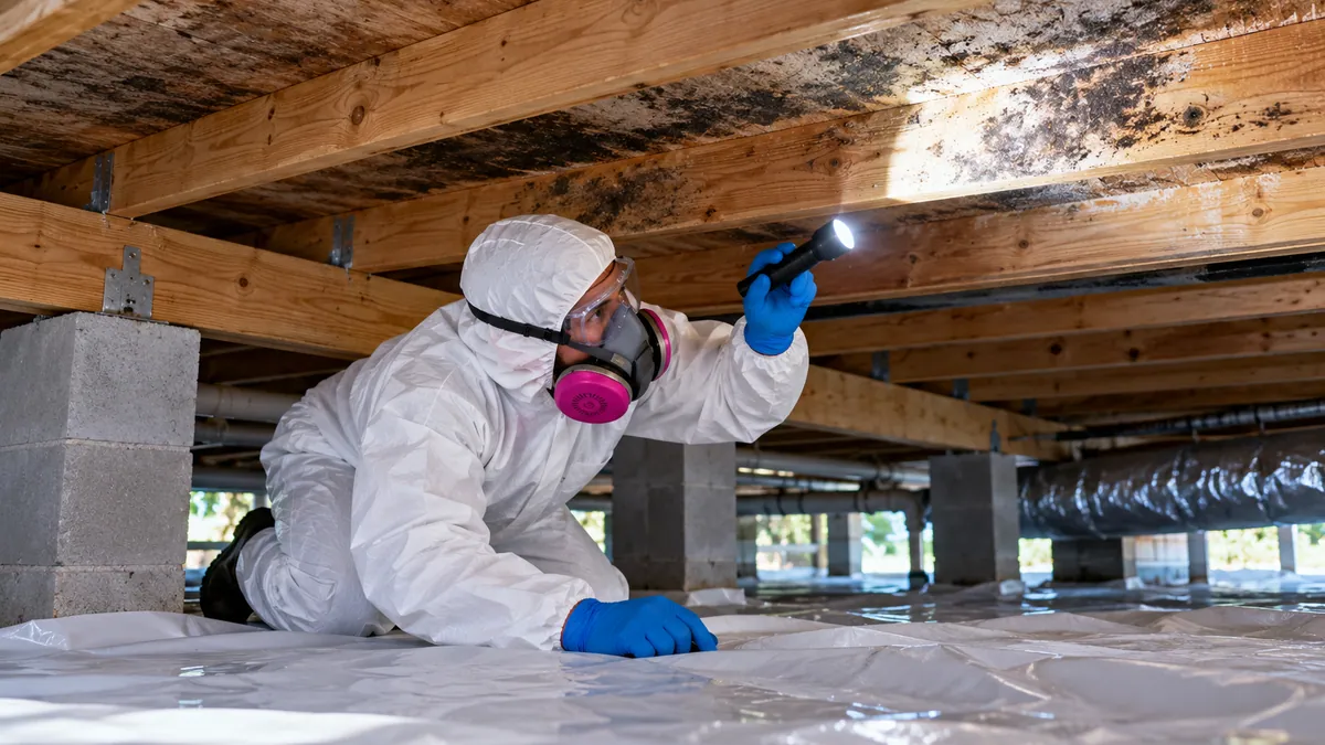 Crawl Space Mold Removal in Wellington